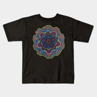 Neon Mandala Kids T-Shirt